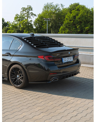 Louver lunotto in plastica ABS BMW G30 (Cod. S-BG30-WL-01-A)