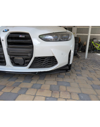 Splitter anteriore in plastica ABS BMW G82 (Cod. S-BEG82-FSP-01-A)