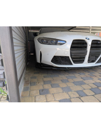 Splitter anteriore in plastica ABS BMW G82 (Cod. S-BEG82-FSP-01-A)