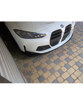 Splitter anteriore in plastica ABS BMW G82 (Cod. S-BEG82-FSP-01-A)
