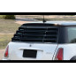 Louver lunotto berlina in plastica ABS Mini Cooper R50 (Cod. S-MCR50-WL-01-A)