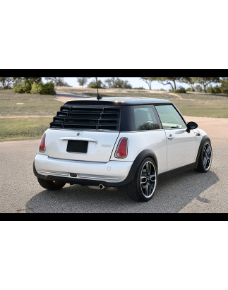 Louver lunotto berlina in plastica ABS Mini Cooper R50 (Cod. S-MCR50-WL-01-A)