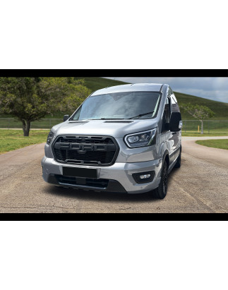 Spoiler sottoparaurti anteriore in plastica ABS Ford Transit 2019- (Cod. S-FT-FSP-02-A)