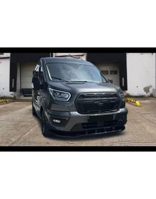 Spoiler sottoparaurti anteriore in plastica ABS Ford Transit 2019- (Cod. S-FT-FSP-02-A)