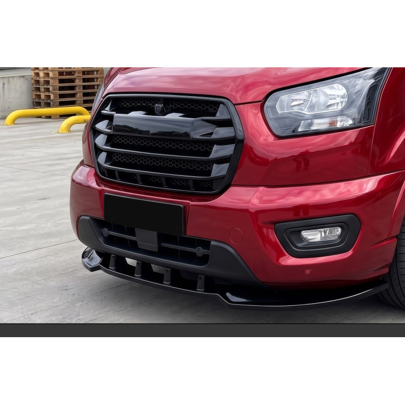 Griglia anteriore in plastica ABS Ford Transit 2019- (Cod. S-FT-GR-01-A)
