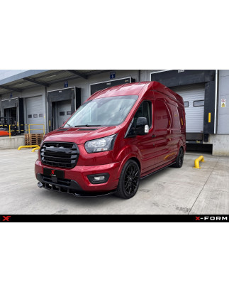 Griglia anteriore in plastica ABS Ford Transit 2019- (Cod. S-FT-GR-01-A)