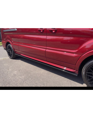 Minigonne laterali in plastica ABS Ford Transit 2019- (Cod. S-FT-S-01-A)