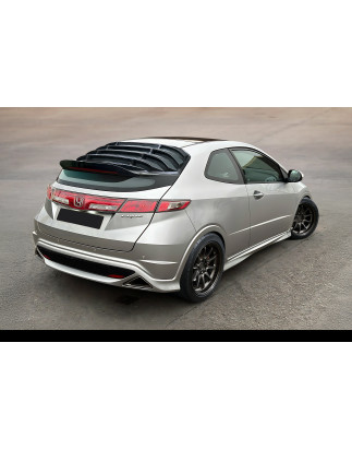 Louver lunotto in plastica ABS Honda Civic 2006-2011 (Cod. S-HCHB-WL06-01-A)