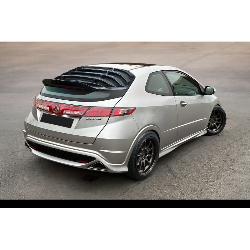 Louver lunotto in plastica ABS Honda Civic 2006-2011 (Cod. S-HCHB-WL06-01-A)
