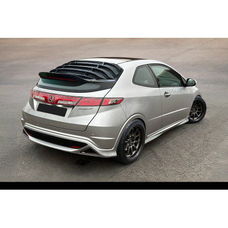 Louver lunotto in plastica ABS Honda Civic 2006-2011 (Cod. S-HCHB-WL06-01-A)