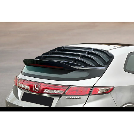 Louver lunotto in plastica ABS Honda Civic 2006-2011 (Cod. S-HCHB-WL06-01-A)