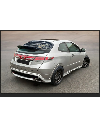 Spoiler posteriore baule in plastica ABS Honda Civic 2006-2011 (Cod. S-HCHB-SP-01-A)
