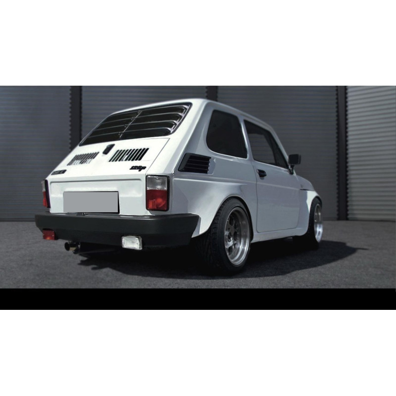 Louver lunotto in plastica ABS Fiat 126P (Cod. S-F126P-WL-01-A)