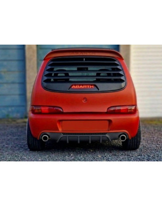 Louver lunotto in plastica ABS Fiat Seicento (Cod. S-FSC-WL-01-A)