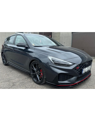 Splitter anteriore in plastica ABS Hyundai i30 N Hatchback MK3 restyling (Cod. S-HI30N-FSP-01-A)