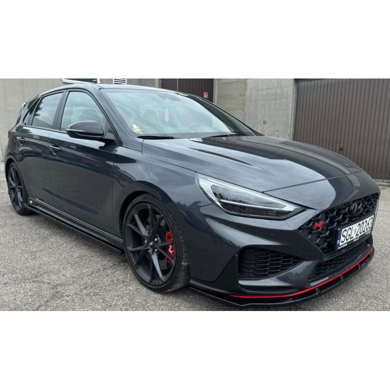 Splitter anteriore in plastica ABS Hyundai i30 N Hatchback MK3 restyling (Cod. S-HI30N-FSP-01-A) Splitter anteriore in plastica ABS Hyundai i30 N Hatchback MK3 restyling (Cod. S-HI30N-FSP-01-A)
