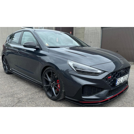Splitter anteriore in plastica ABS Hyundai i30 N Hatchback MK3 restyling (Cod. S-HI30N-FSP-01-A)