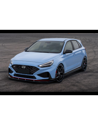 Splitter anteriore in plastica ABS Hyundai i30 N Hatchback MK3 restyling (Cod. S-HI30N-FSP-01-A)