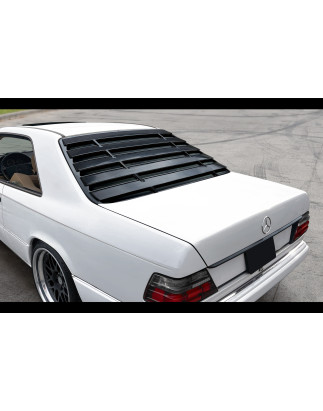 Louver lunotto berlina in plastica ABS Mercedes W124 (Cod. S-MW124-WL-02-A)