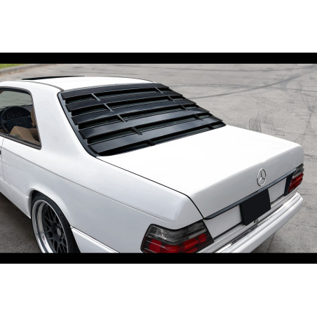 Louver lunotto berlina in plastica ABS Mercedes W124 (Cod. S-MW124-WL-02-A)