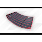 Spoiler baule berlina in plastica ABS Mercedes W124 (Cod. S-MW124-SP-01-A)