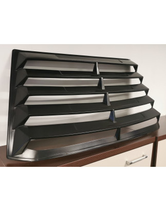 Louver lunotto in plastica ABS Mercedes W201 (Cod. S-MW201-WL-01-A)