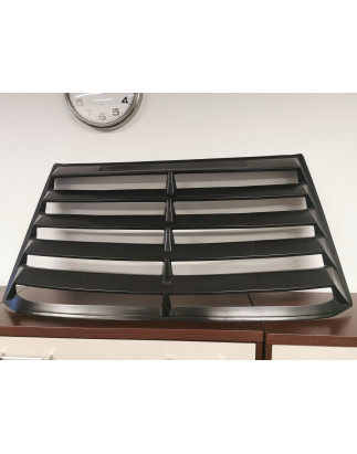 Louver lunotto in plastica ABS Mercedes W201 (Cod. S-MW201-WL-01-A)