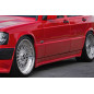 Minigonne laterali in plastica ABS Mercedes W201 (Cod. S-MW201-S-01-A)