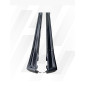 Minigonne laterali in plastica ABS Mercedes W201 (Cod. S-MW201-S-01-A)