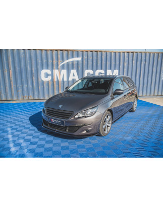 SPLITTER ANTERIORE V.1 Peugeot 308 Mk2  (Cod. M-PE-308-2F-FD1G)