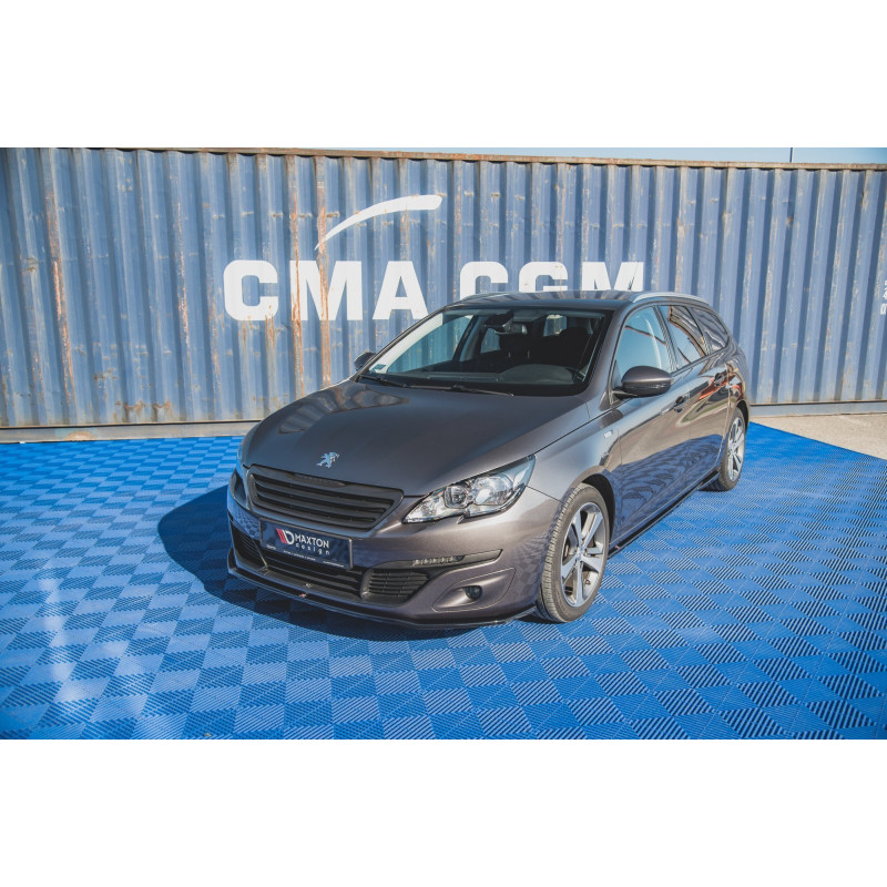 SPLITTER ANTERIORE V.1 Peugeot 308 Mk2  (Cod. M-PE-308-2F-FD1G)