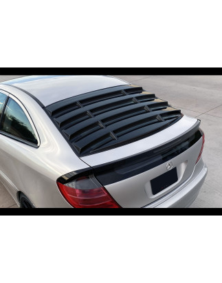 Louver lunotto in plastica ABS Mercedes CLC W203 (Cod. S-MBW203C-WL-01-A)