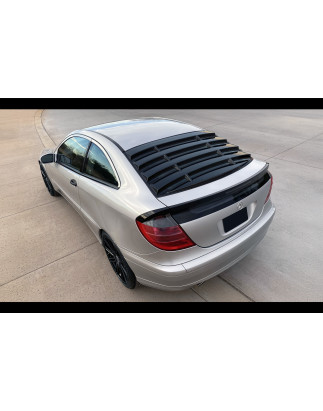 Louver lunotto in plastica ABS Mercedes CLC W203 (Cod. S-MBW203C-WL-01-A)