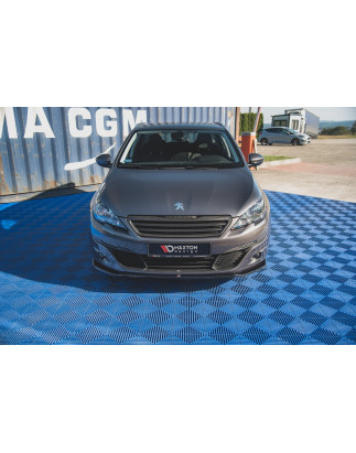 SPLITTER ANTERIORE V.1 Peugeot 308 Mk2  (Cod. M-PE-308-2F-FD1G)
