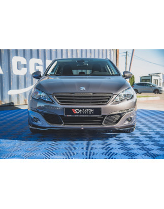 SPLITTER ANTERIORE V.1 Peugeot 308 Mk2  (Cod. M-PE-308-2F-FD1G)