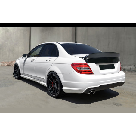 Spoiler baule in plastica ABS Mercedes W204 (Cod. S-MBW204-SP-01-A)