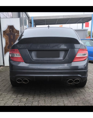 Spoiler baule in plastica ABS Mercedes W204 (Cod. S-MBW204-SP-01-A)