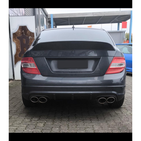 Spoiler baule in plastica ABS Mercedes W204 (Cod. S-MBW204-SP-01-A)