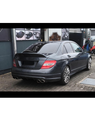 Spoiler baule in plastica ABS Mercedes W204 (Cod. S-MBW204-SP-01-A)