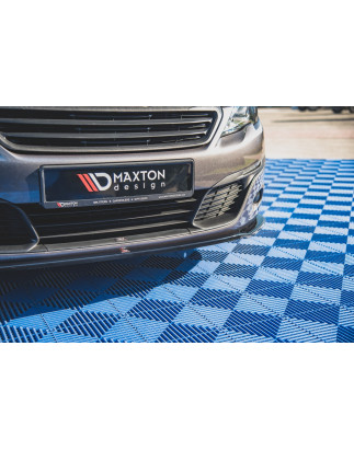 SPLITTER ANTERIORE V.1 Peugeot 308 Mk2  (Cod. M-PE-308-2F-FD1G)