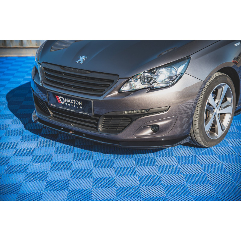 SPLITTER ANTERIORE V.2 Peugeot 308 Mk2 (Cod. M-PE-308-2F-FD2G) SPLITTER ANTERIORE V.2 Peugeot 308 Mk2 (Cod. M-PE-308-2F-FD2G)