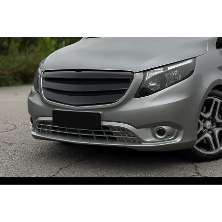 Griglia anteriore in plastica ABS Mercedes Vito W447 (Cod. S-MW447-GR-01-A)
