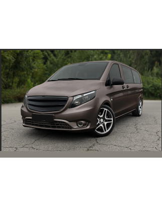 Griglia anteriore in plastica ABS Mercedes Vito W447 (Cod. S-MW447-GR-01-A)