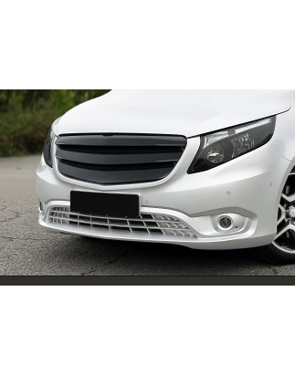 Griglia anteriore in plastica ABS Mercedes Vito W447 (Cod. S-MW447-GR-01-A)