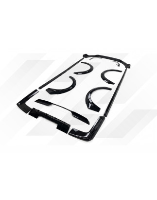 Splitter anteriore 2019-2024 in plastica ABS Mercedes Vito W447 (Cod. S-MW447-FD-01-A)