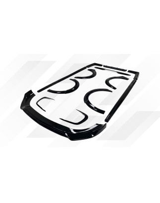 Splitter anteriore 2019-2024 in plastica ABS Mercedes Vito W447 (Cod. S-MW447-FD-01-A)