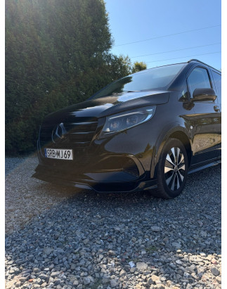 Splitter anteriore 2019-2024 in plastica ABS Mercedes Vito W447 (Cod. S-MW447-FD-01-A)