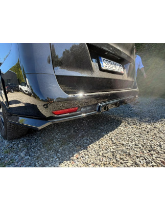 Splitter anteriore 2019-2024 in plastica ABS Mercedes Vito W447 (Cod. S-MW447-FD-01-A)
