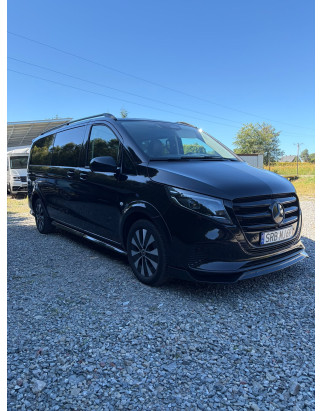 Splitter anteriore 2019-2024 in plastica ABS Mercedes Vito W447 (Cod. S-MW447-FD-01-A)