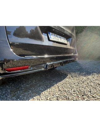 Splitter anteriore 2019-2024 in plastica ABS Mercedes Vito W447 (Cod. S-MW447-FD-01-A)